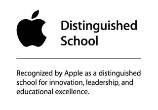 Apple Distinguished School logo