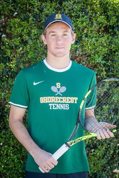 Jack Ledford '18 at the State Tennis Tournament | News | Shorecrest ...