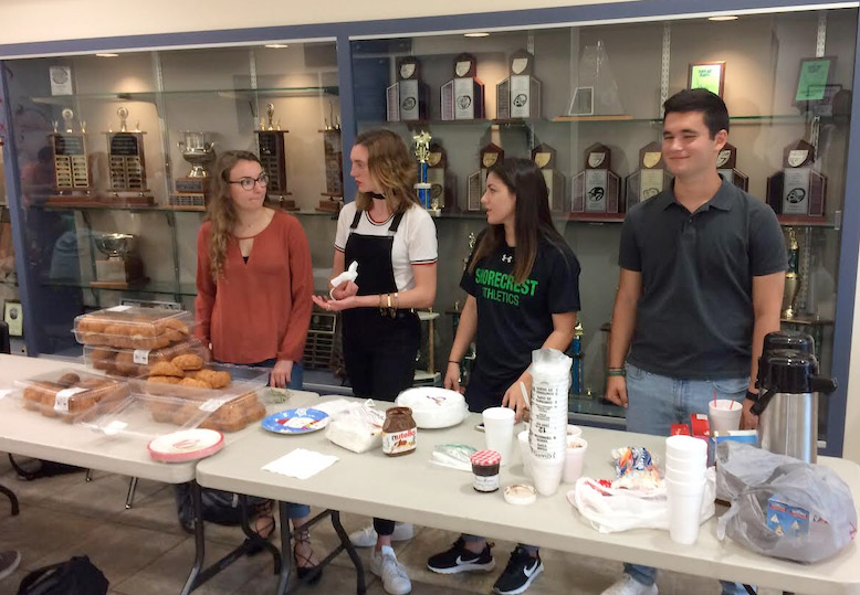 high school French club bake sale