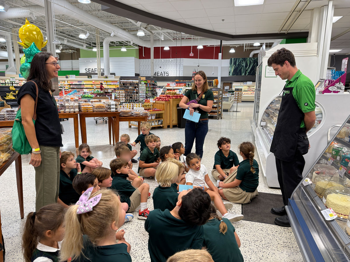 First grade at Publix