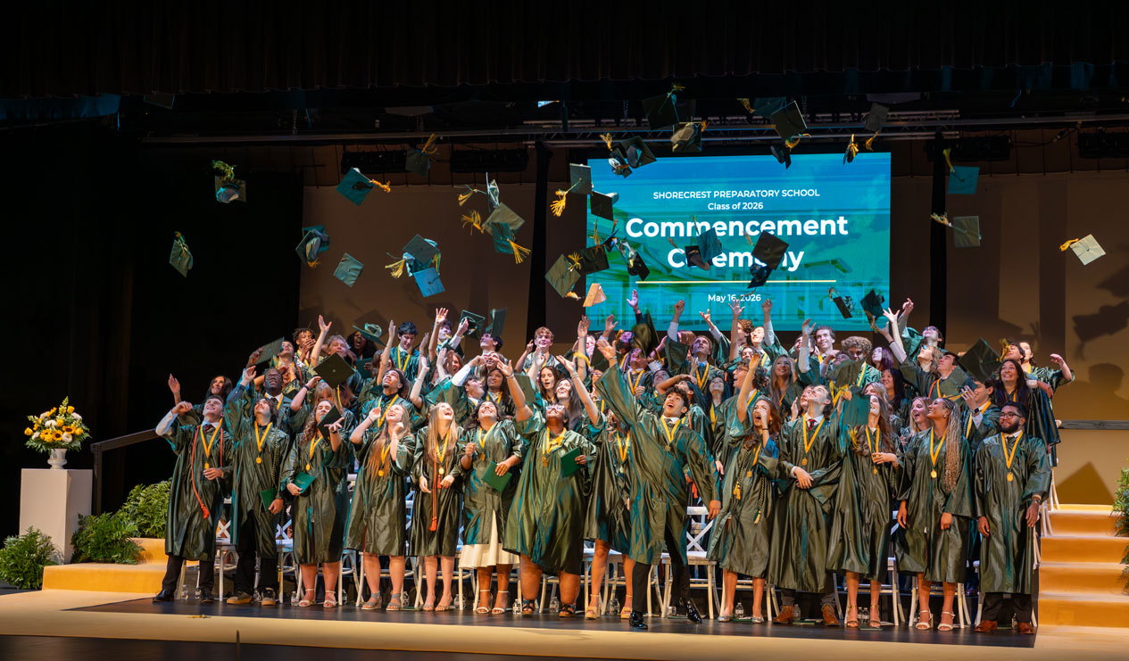 Class of 2026 Cap Toss at Graduation